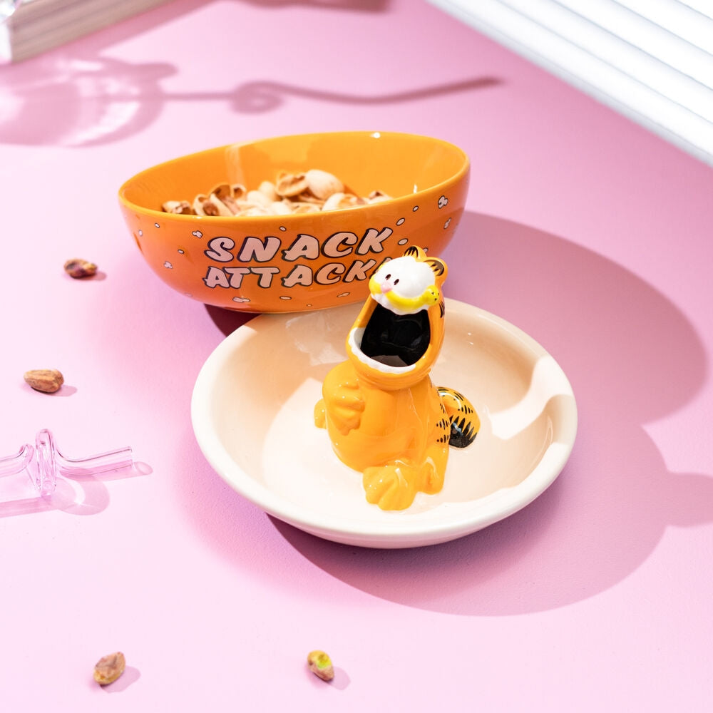 3D Snack Bowl för Garfield-fans, rolig design, slitstarkt material