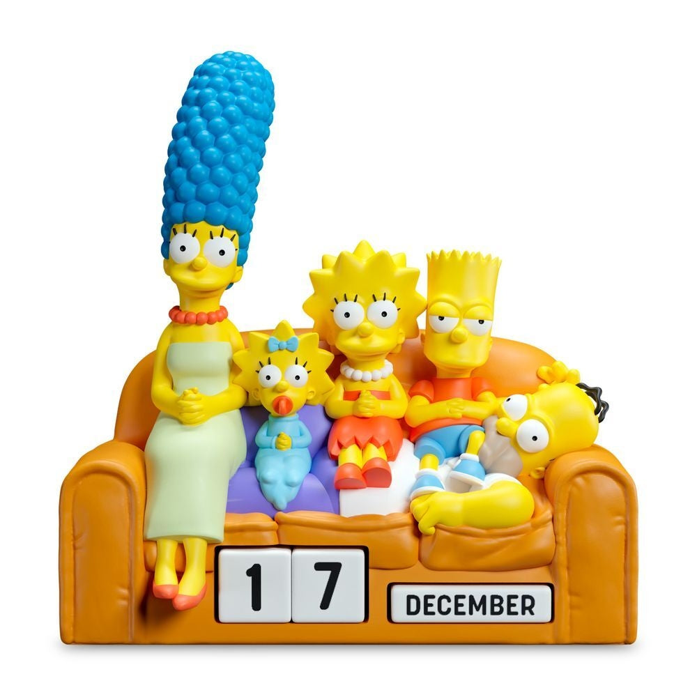 3D evighetskalender med Simpsons Design