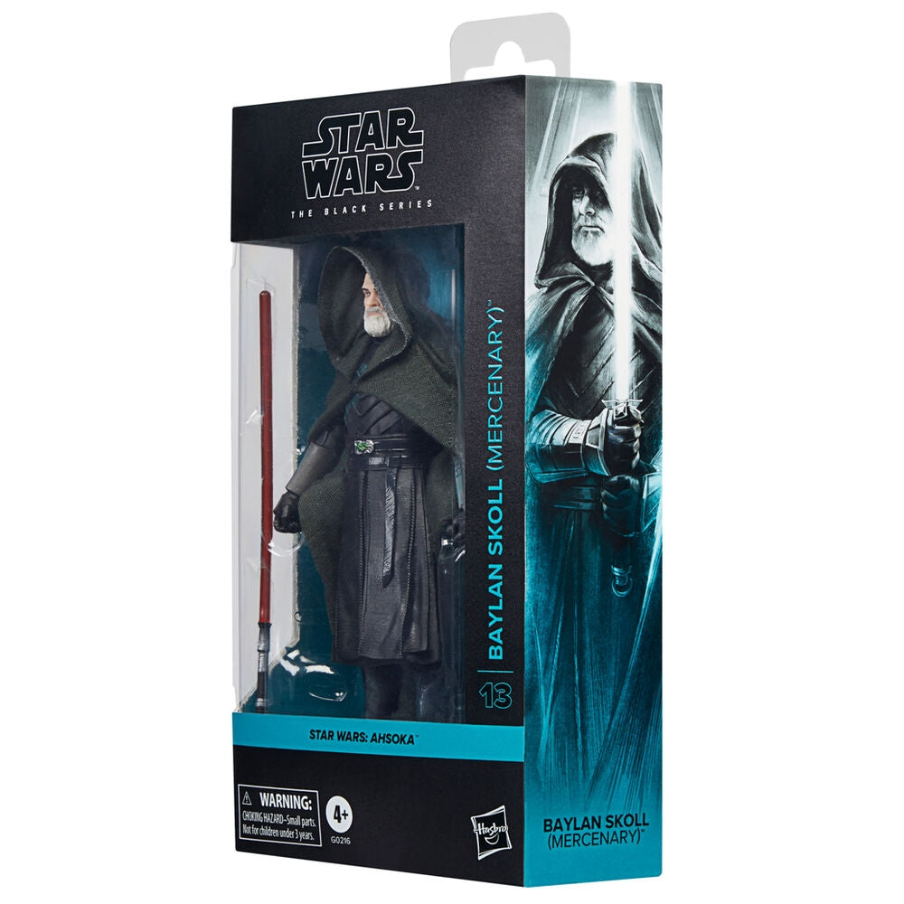 Ahsoka Baylan Skoll legosoldatfigur, 15 cm samlarleksak