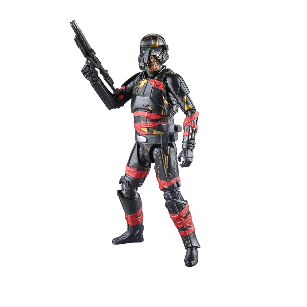 Ahsoka Night Trooper Figur 15 cm - Actionleksak för samlarobjekt