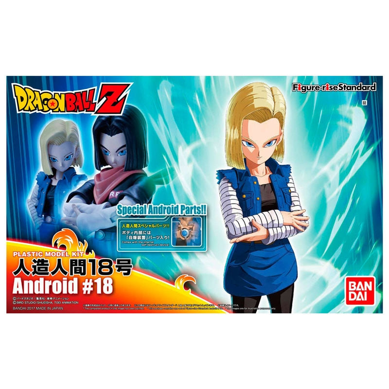 Android 18-figur, 15 cm, PKG Renewal, Samlarleksak