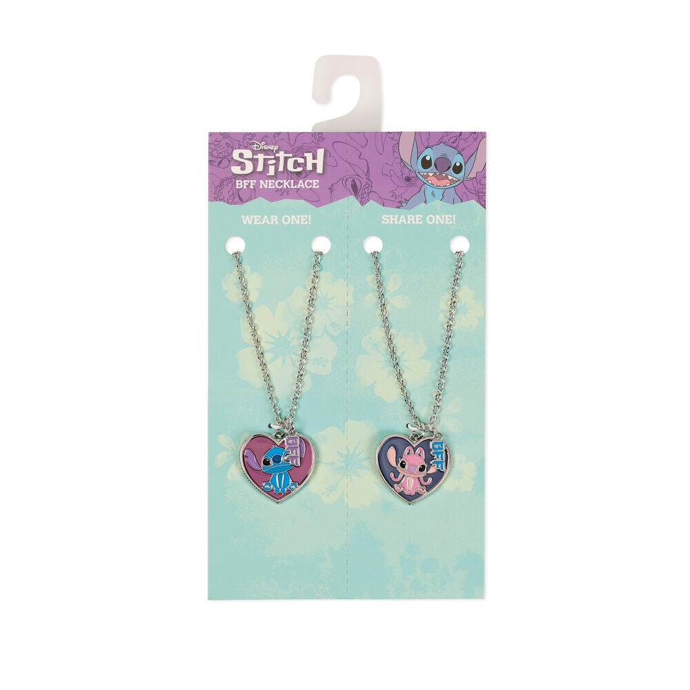 Angel & Stitch Halsband Set - 2 delar