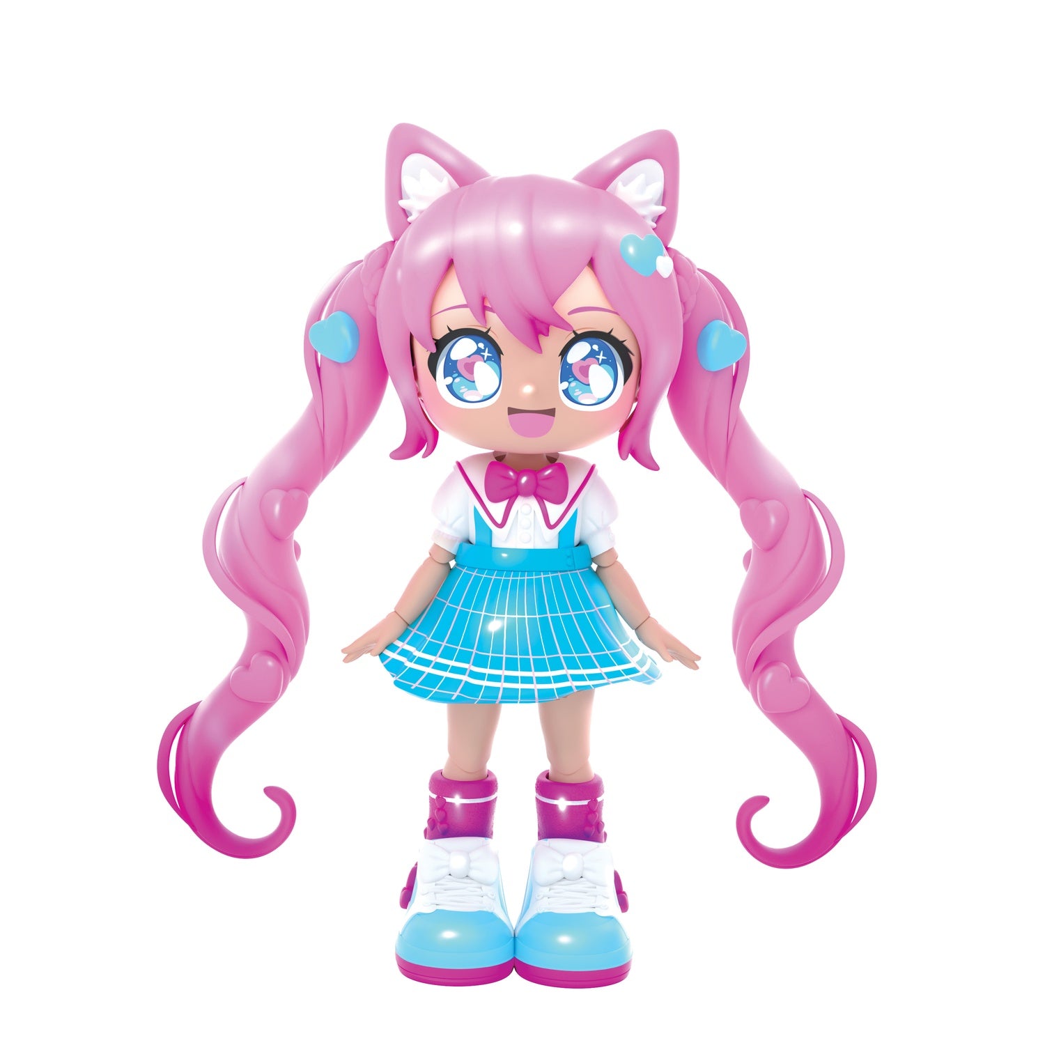 Anime-dockor, 14 cm, 32 stilkombinationer