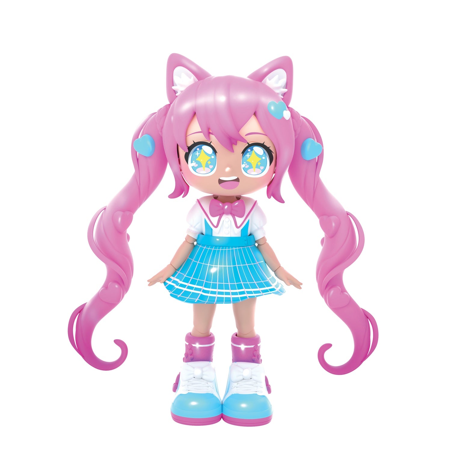 Anime-dockor, 14 cm, 32 stilkombinationer