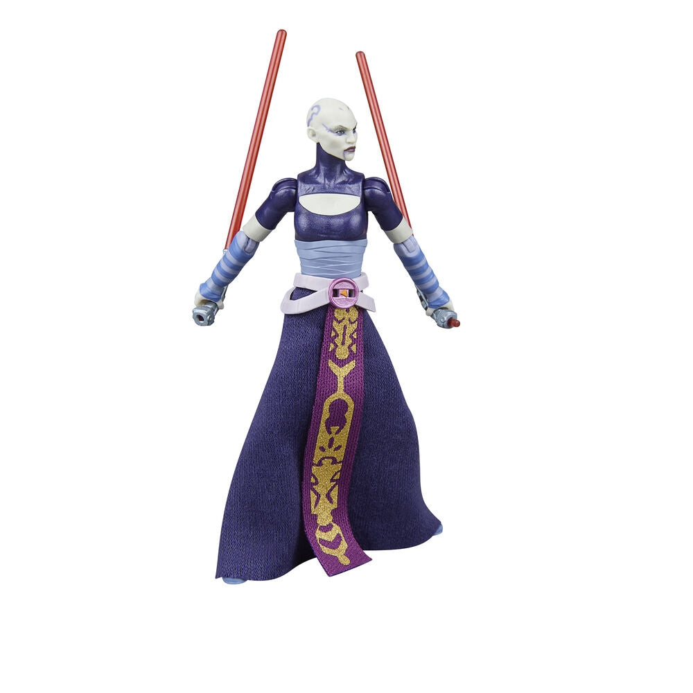 Asajj Ventress Action Figur 9,5 cm - Star Wars The Clone Wars