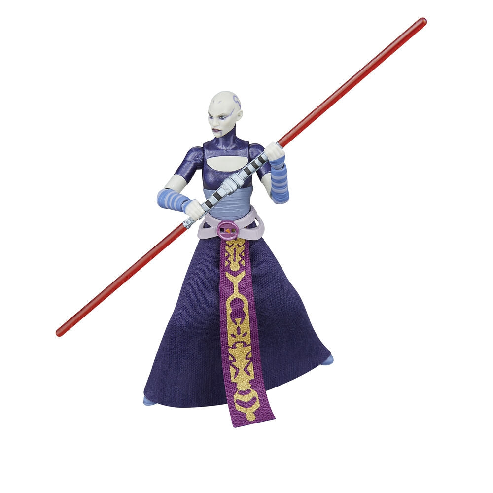 Asajj Ventress Action Figur 9,5 cm - Star Wars The Clone Wars