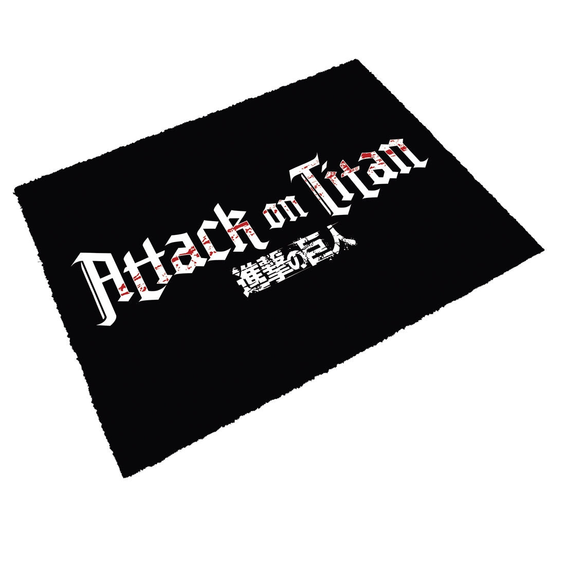 Attack on Titan Logo Dörrmatta - Slitstark, halkfri, inomhus/utomhus
