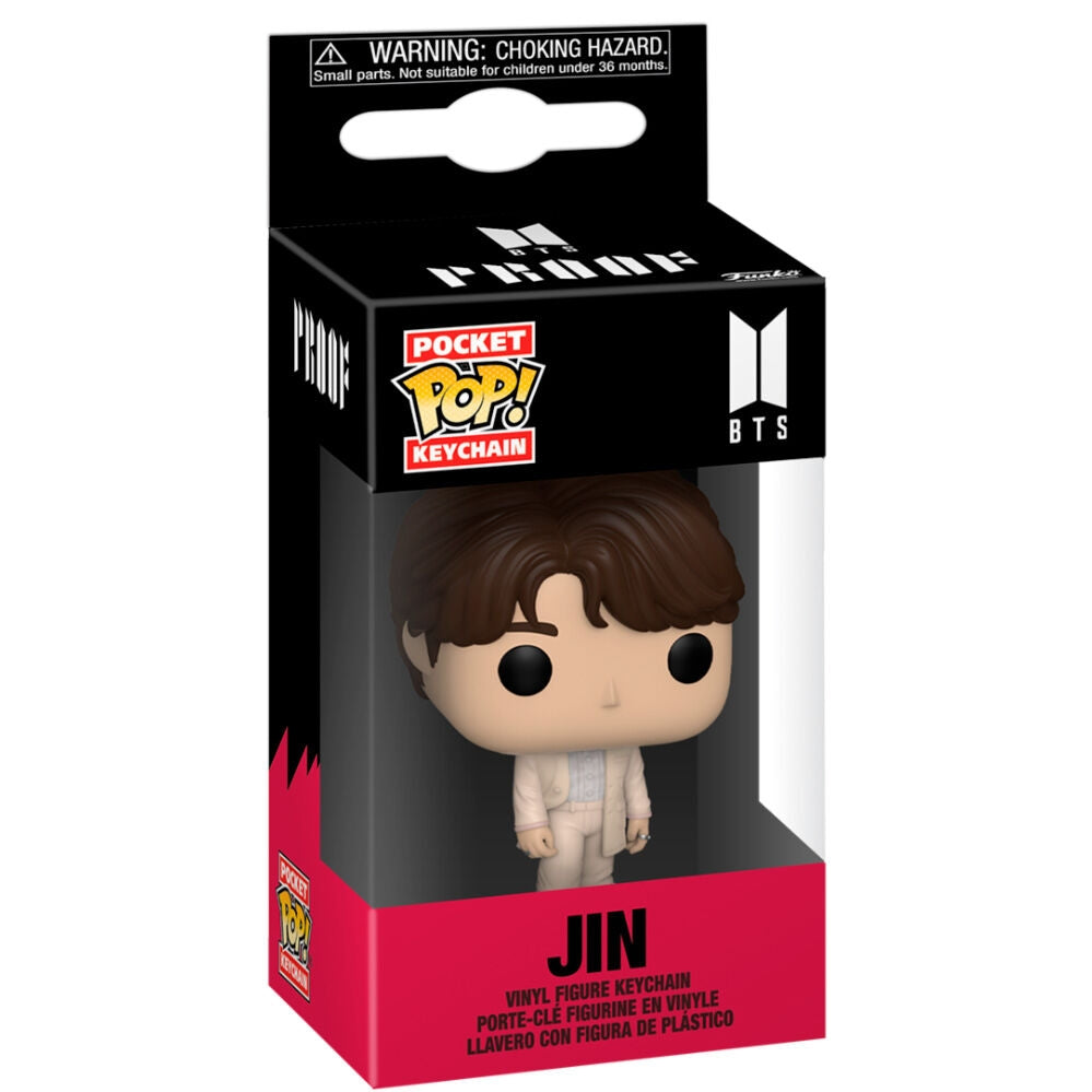 BTS Jin Pocket POP-nyckelring - samlarfigur, rolig present