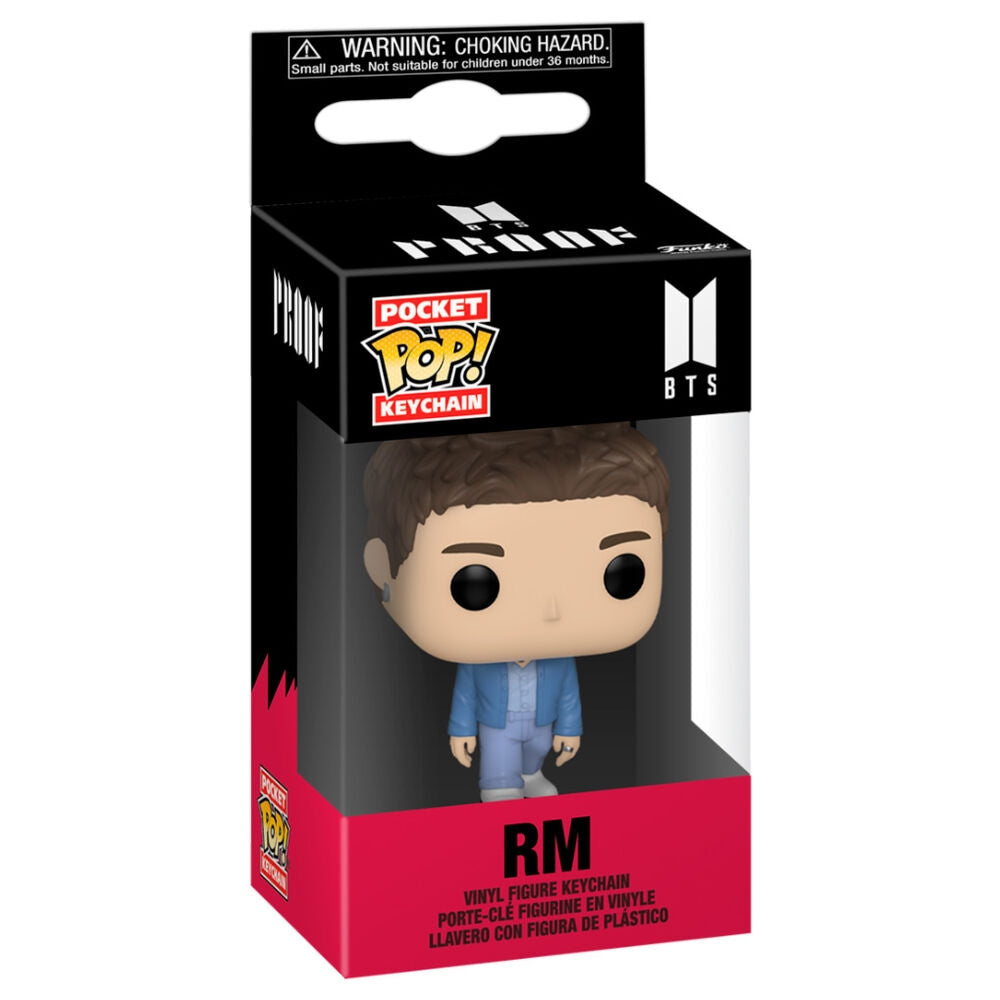BTS RM Pocket POP-nyckelring, samlarfigur, rolig present