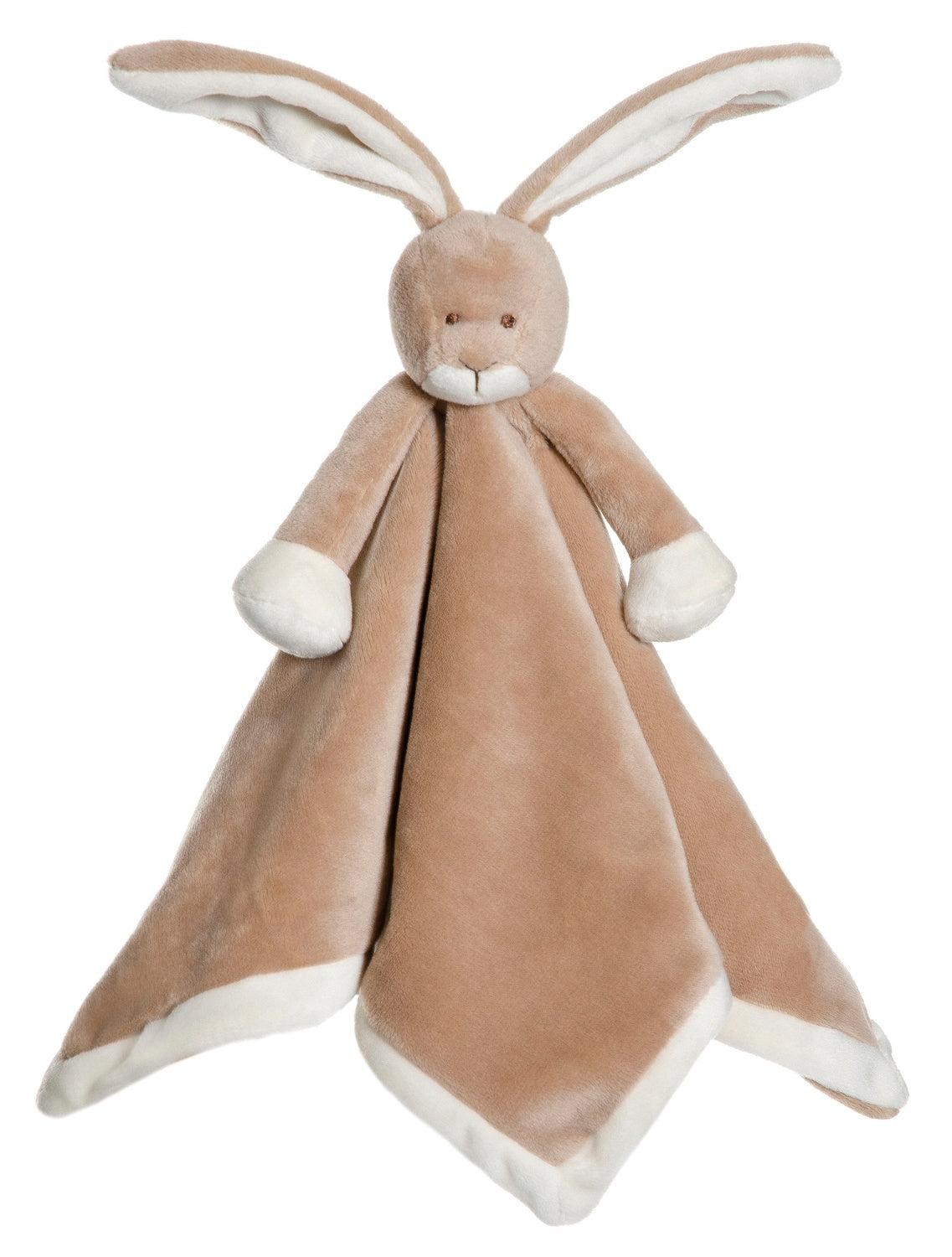 Babyfilt Kanin, Mjuk Brun, 35x35 cm, Tvättbar