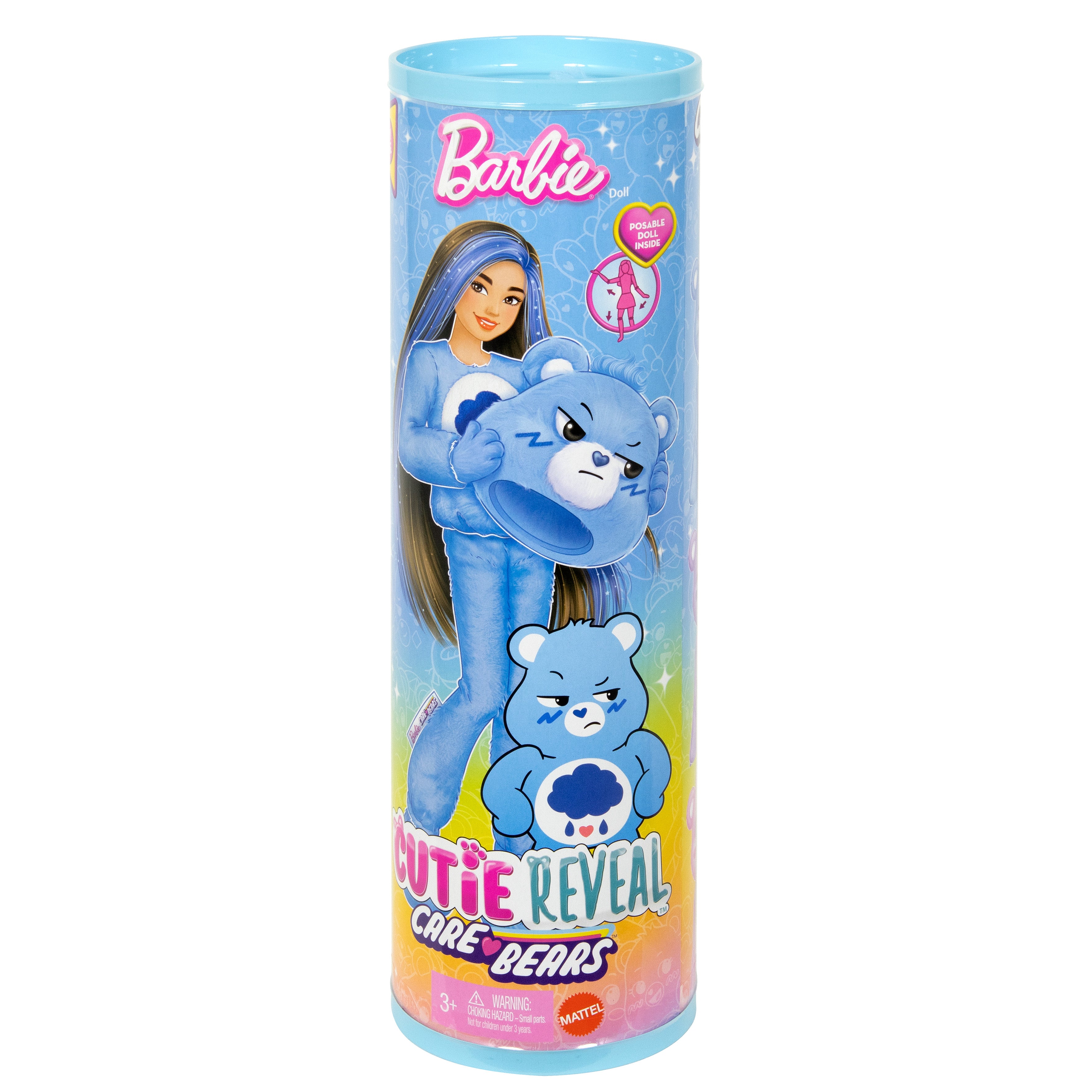 Barbie Cutie Reveal Care Bears Blå