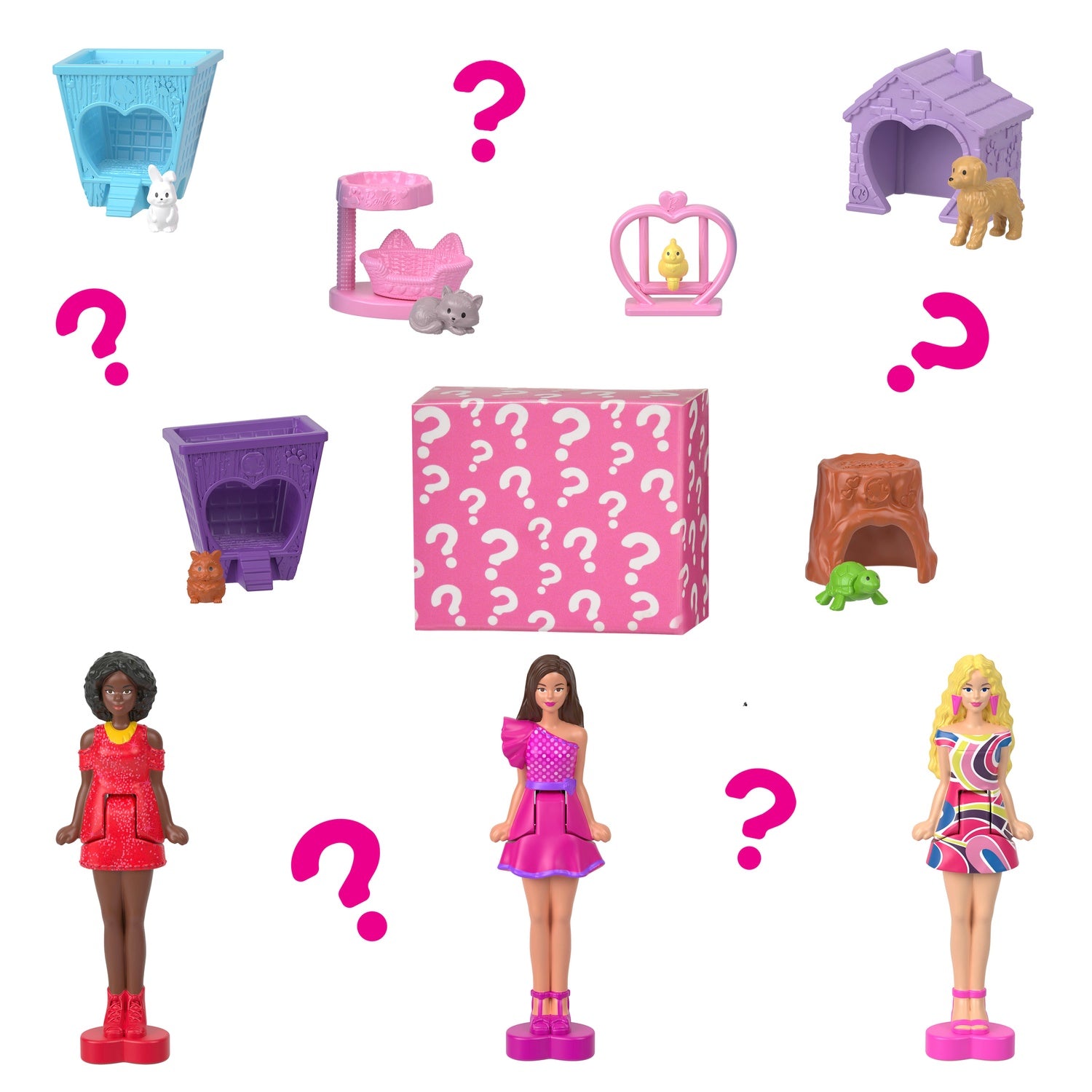 Barbie Mini Barbieland Hus Och Docka