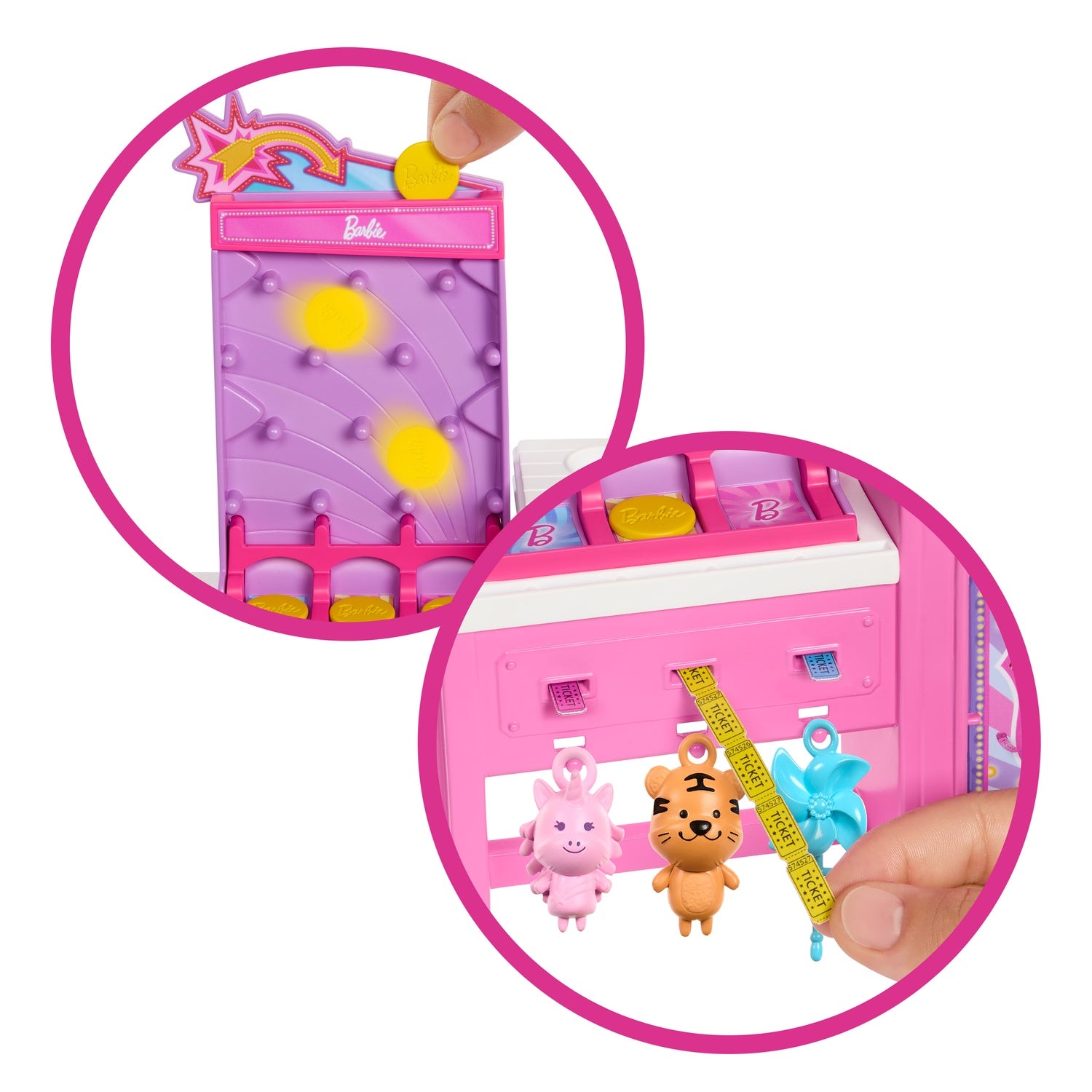 Barbie sockervaddsställ lekset med docka och tillbehör