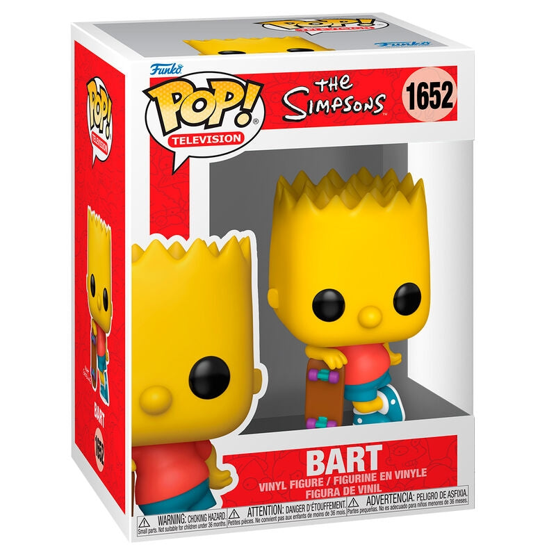 Bart Simpson popfigur – samlarbar vinylleksak, 4-tum