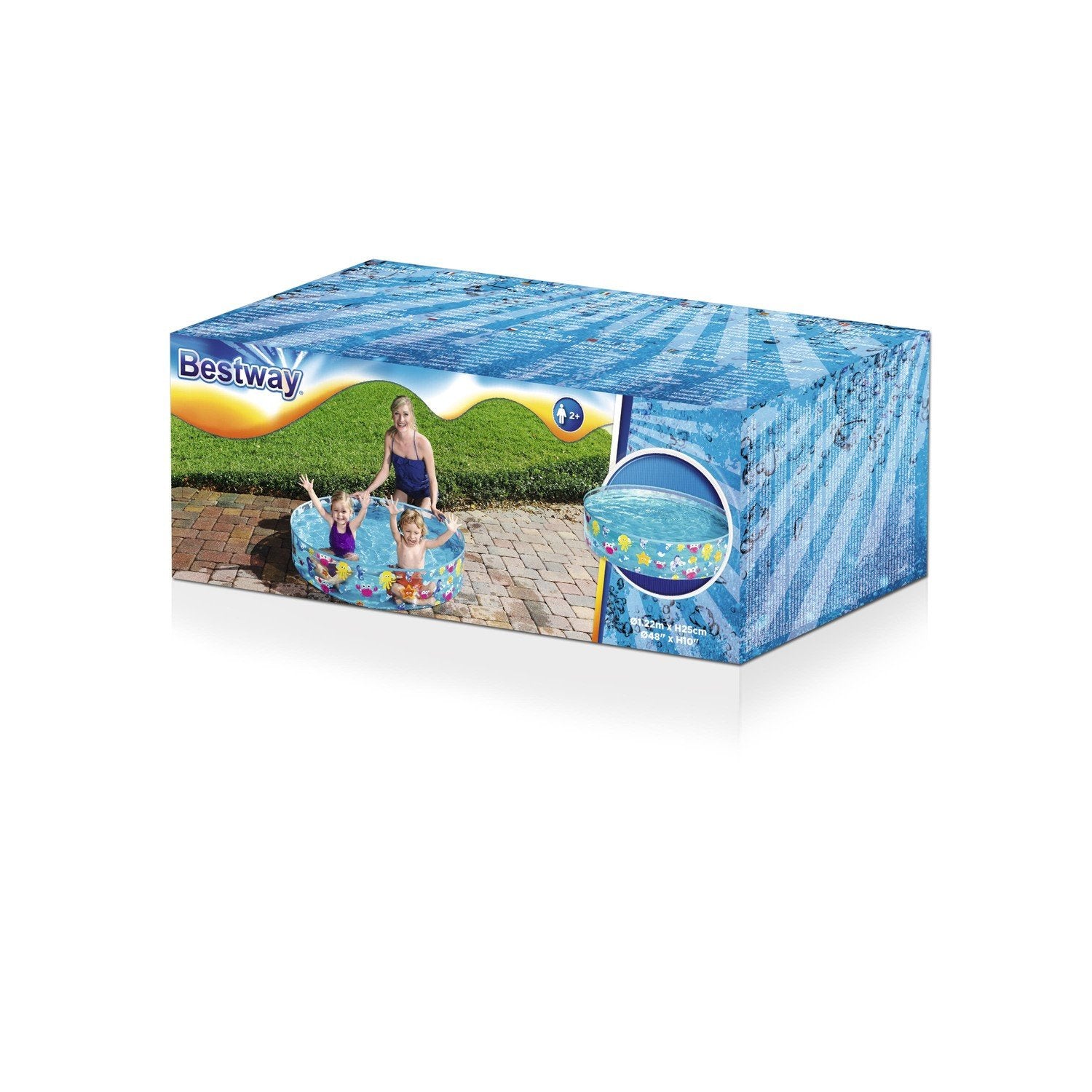 Bestway Børnepool 122 X 25 Cm