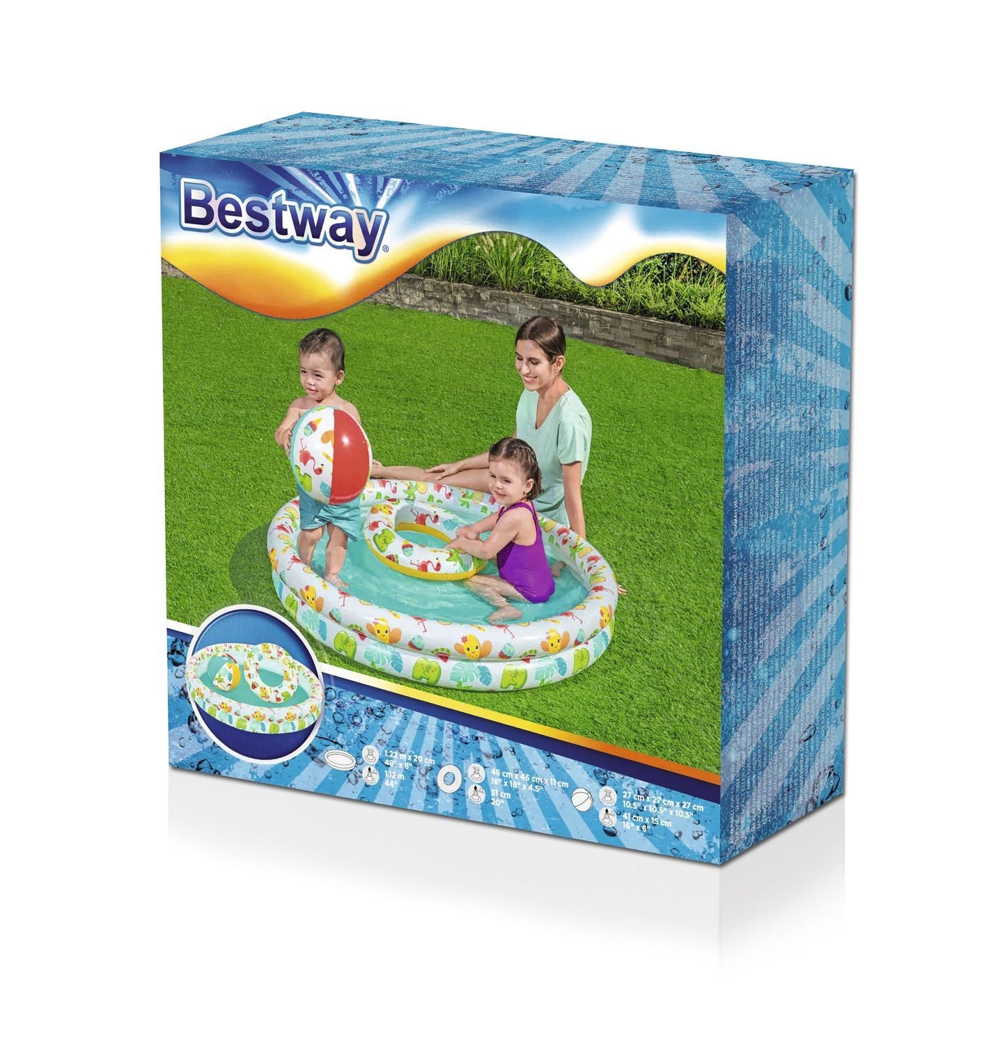Bestway Pool Sæt 122 X 20 Cm