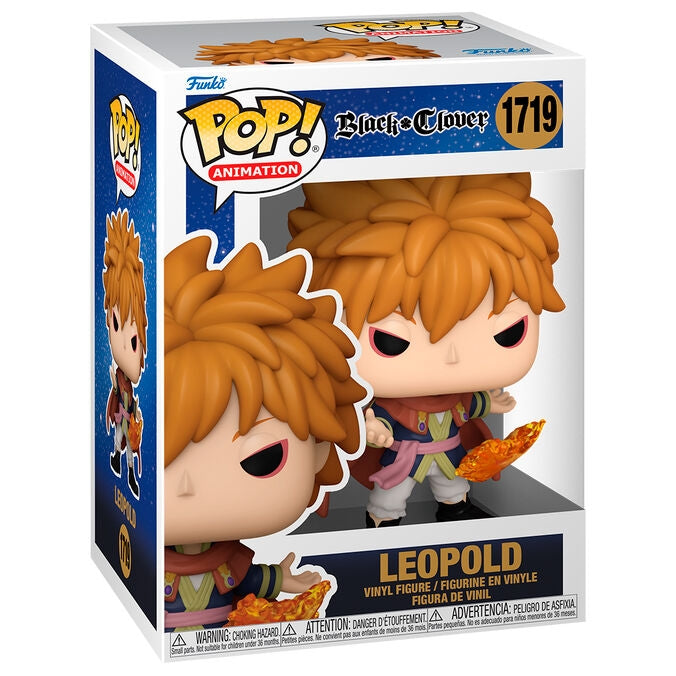 Black Clover POP Figur - Leopold, samlarbar vinylleksak