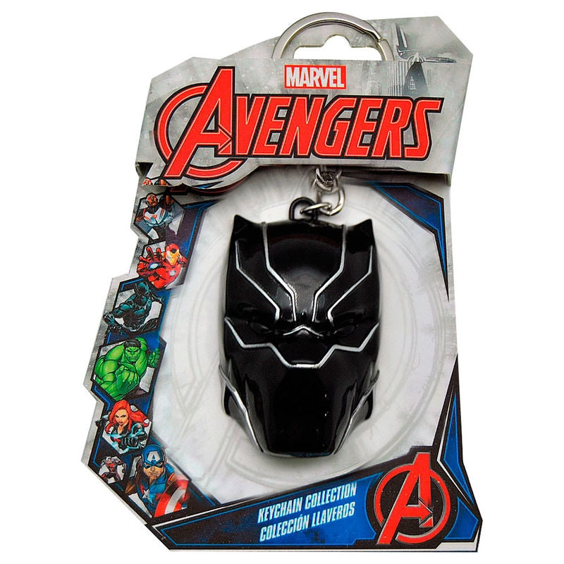 Black Panther 3D nyckelring - Marvel Collectible Accessory