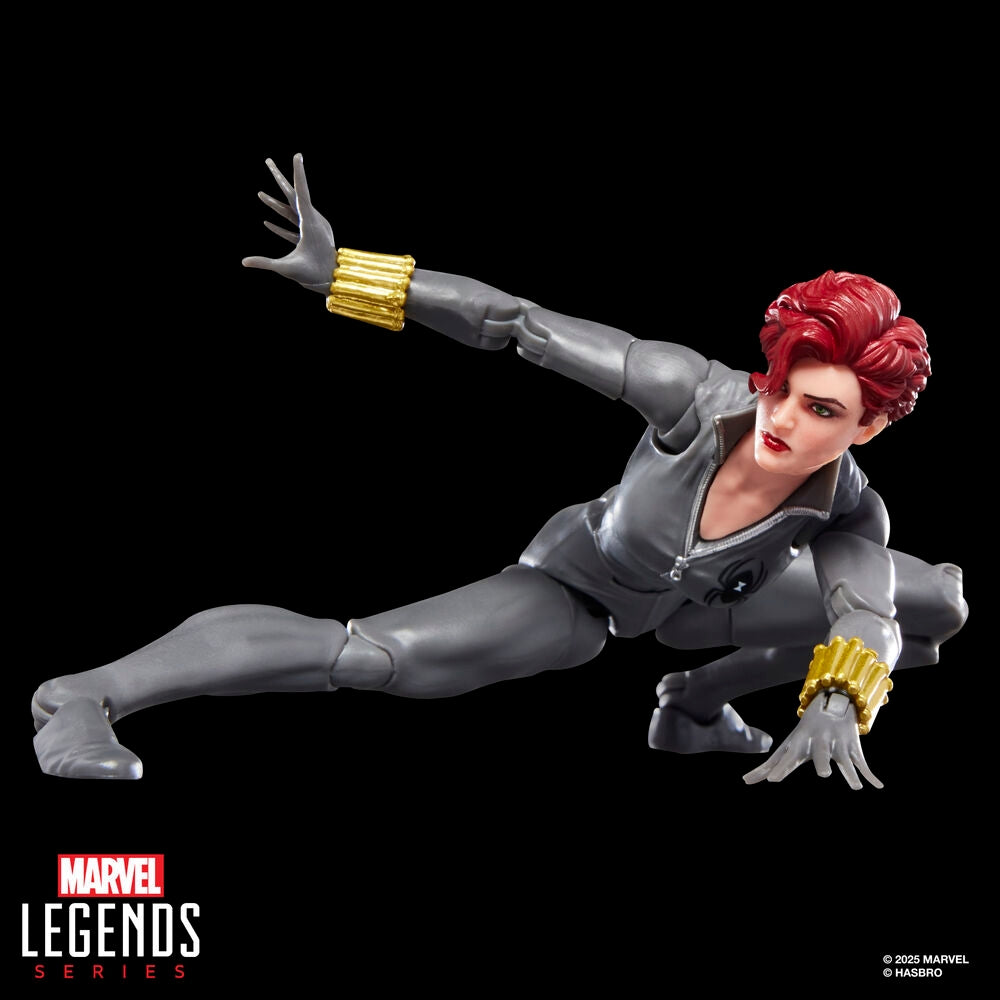 Black Widow Actionfigur, 15 cm lång, Marvel Legends-serien