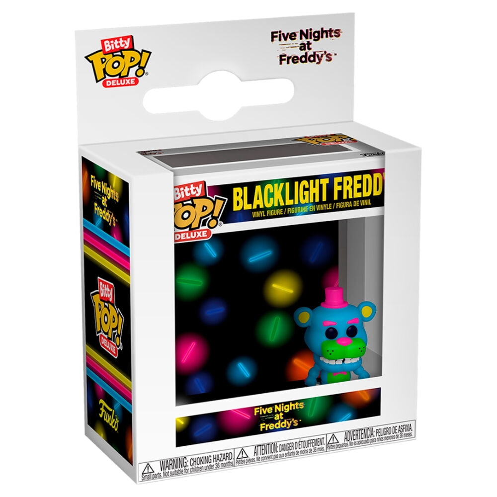 Blacklight Freddy Plyschleksak – Fem nätter på Freddy's, Deluxe Edition