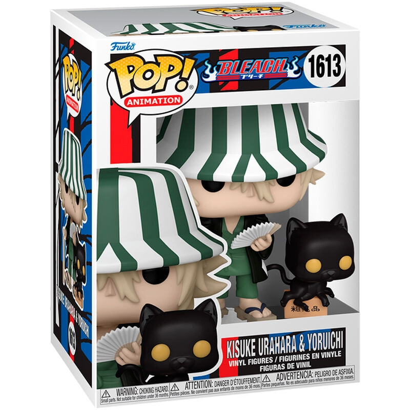 Bleach POP-figurer: Kisuke Urahara och Yoruichi samlarobjekt