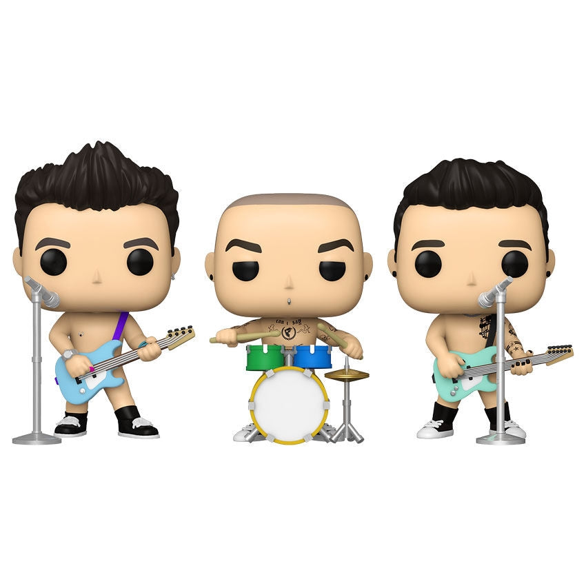 Blink 182 POP Pack 3 figurer - Samlarleksaker för rockband