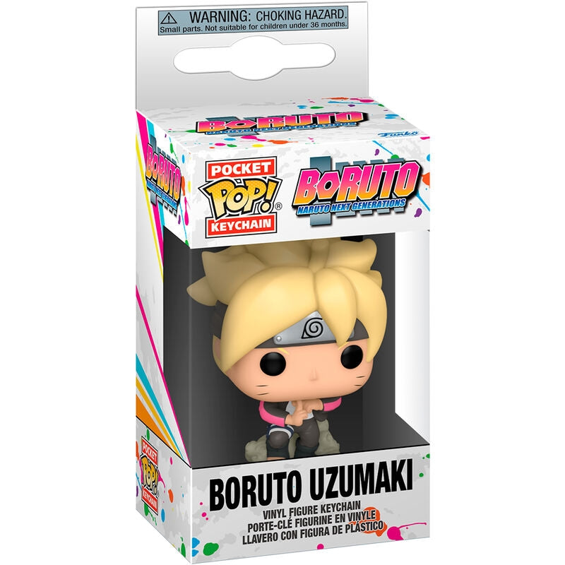 Boruto Uzumaki Pocket POP-nyckelring – samlarfigur