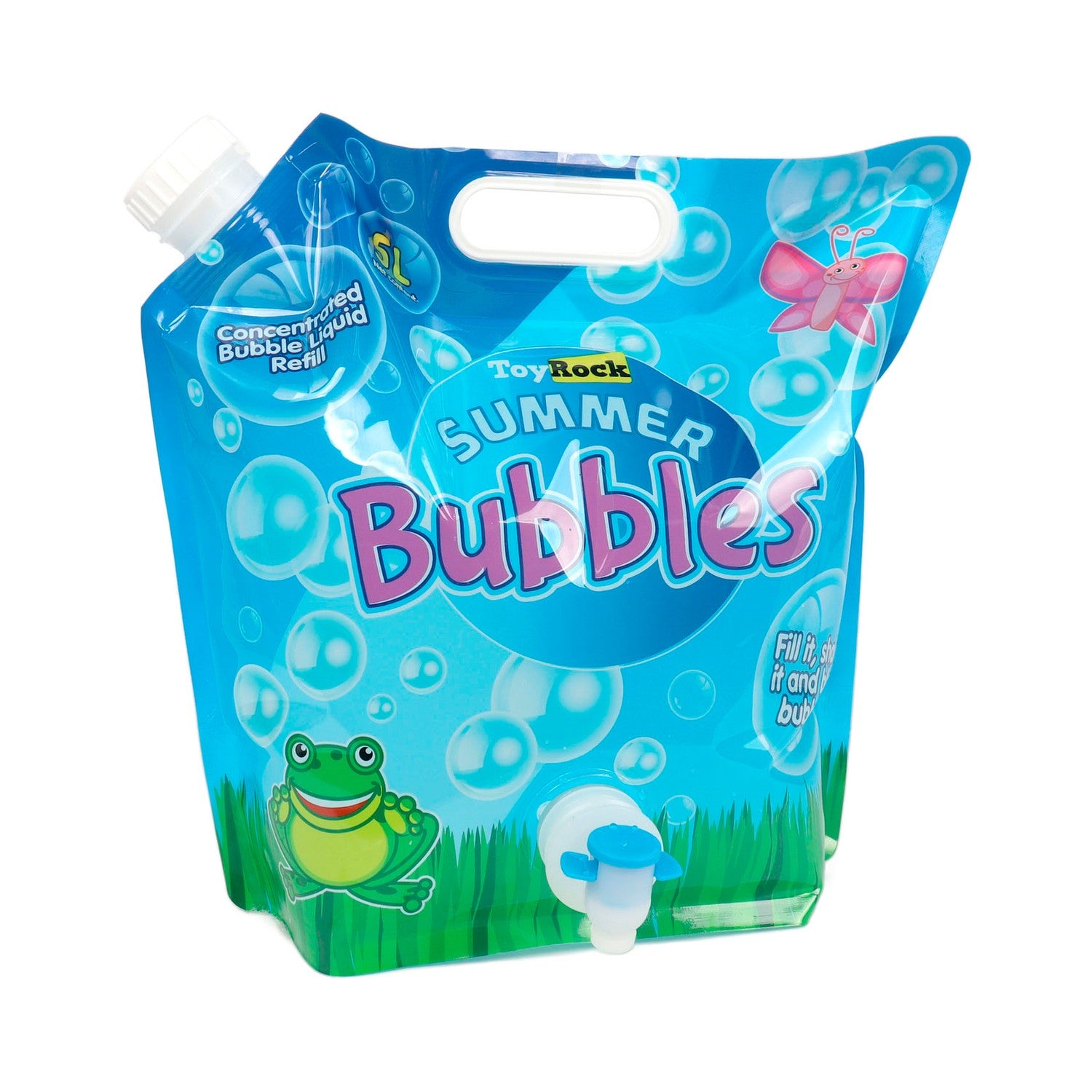 Bubbellösningskoncentrat, 5 l för oändlig sommarkul