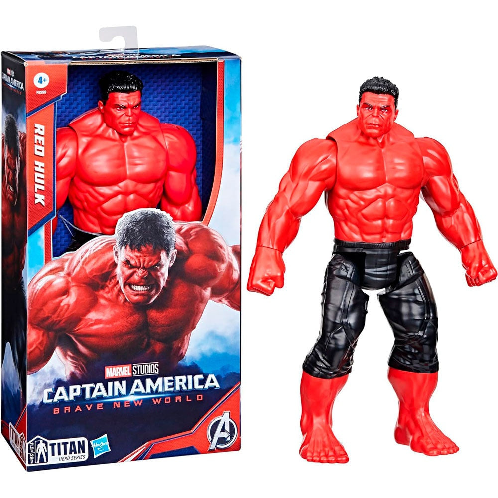 Captain America Titan Hero Figur 30cm - Marvel Avengers Red Hulk