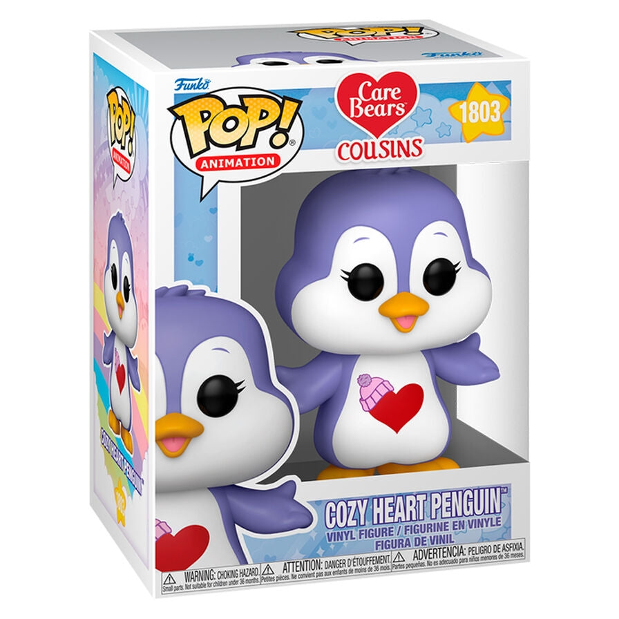 Care Bears Cozy Heart Penguin Plyschleksak, 12-tums storlek