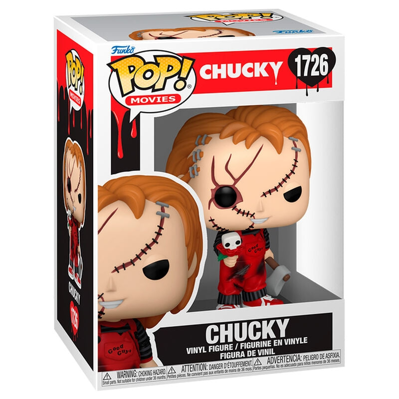 Chucky Popfigur - Samlarskräckdocka, 6-tums storlek