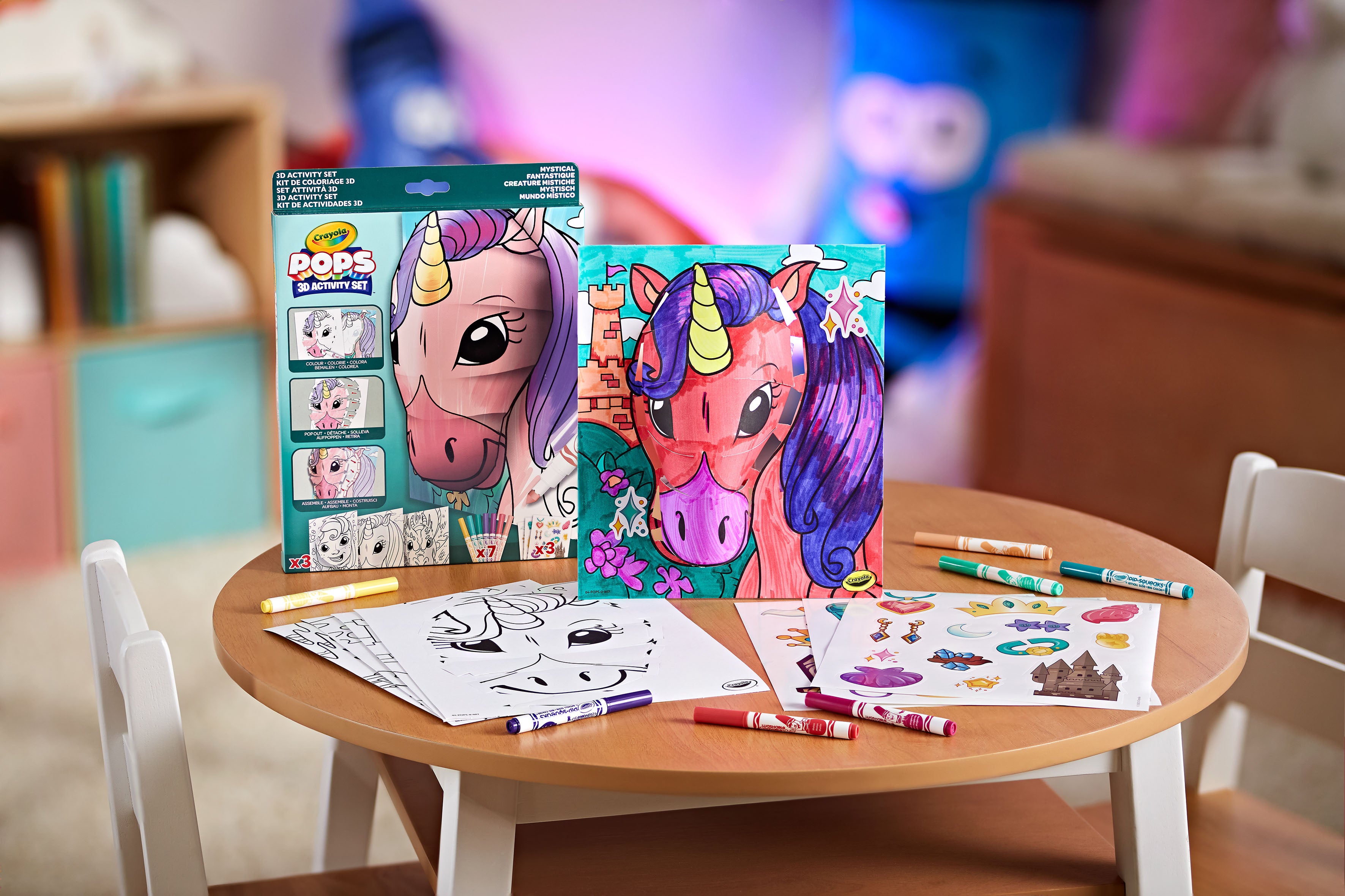 Crayola Pops 3D Enhörning