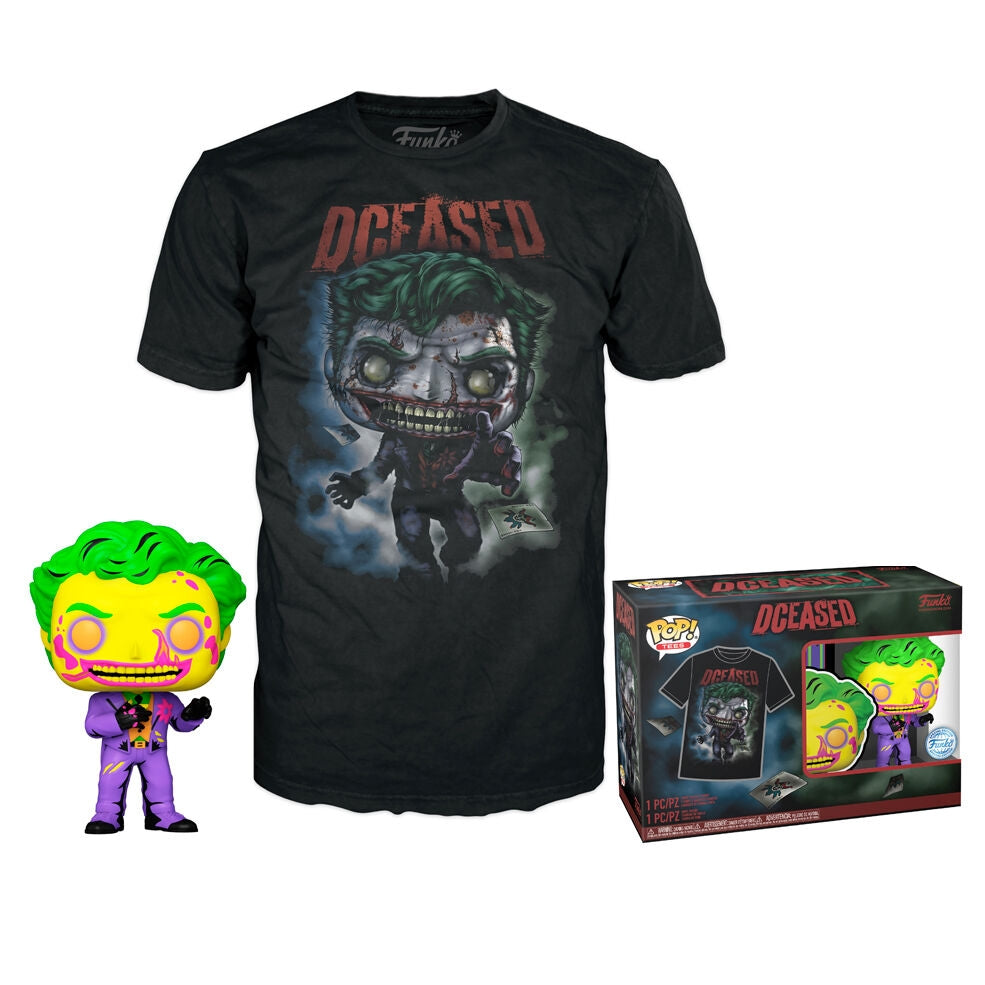 DC Comics Joker Pop Figur, samlarbar vinylleksak, 4-tums