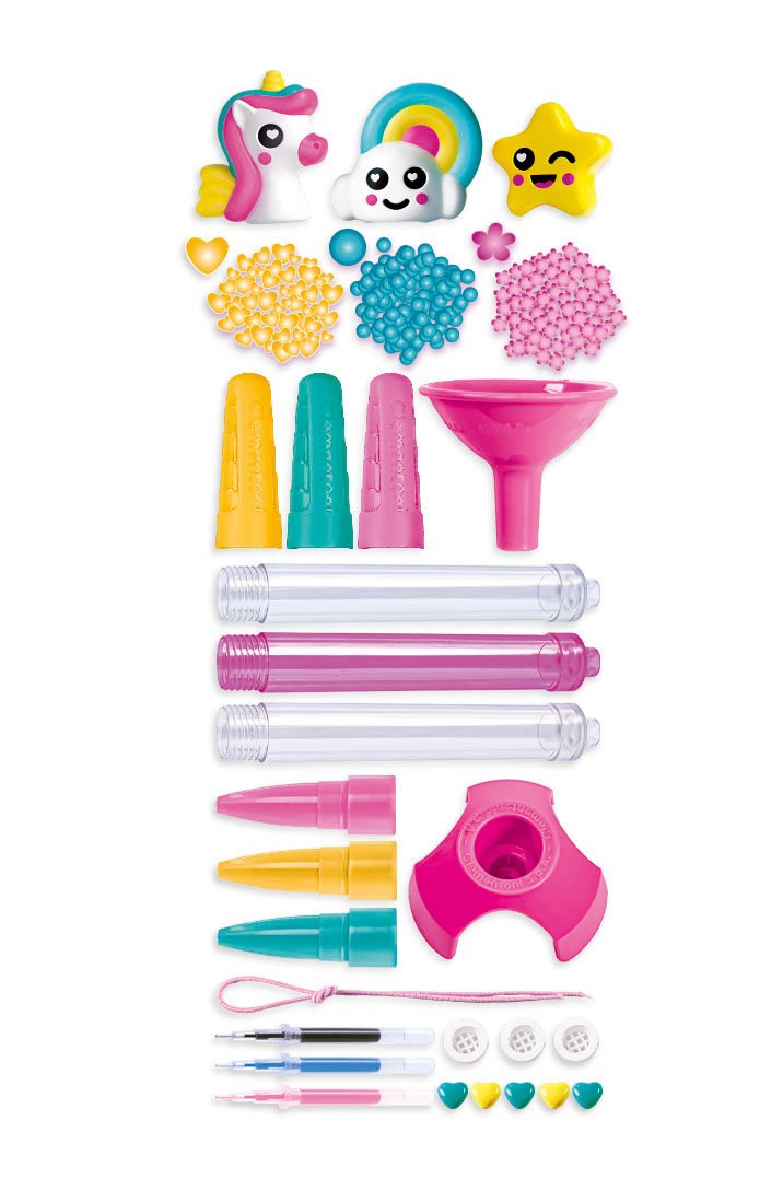 DIY Fantasy Pen Kit för barn, innehåller 3 unika pennor