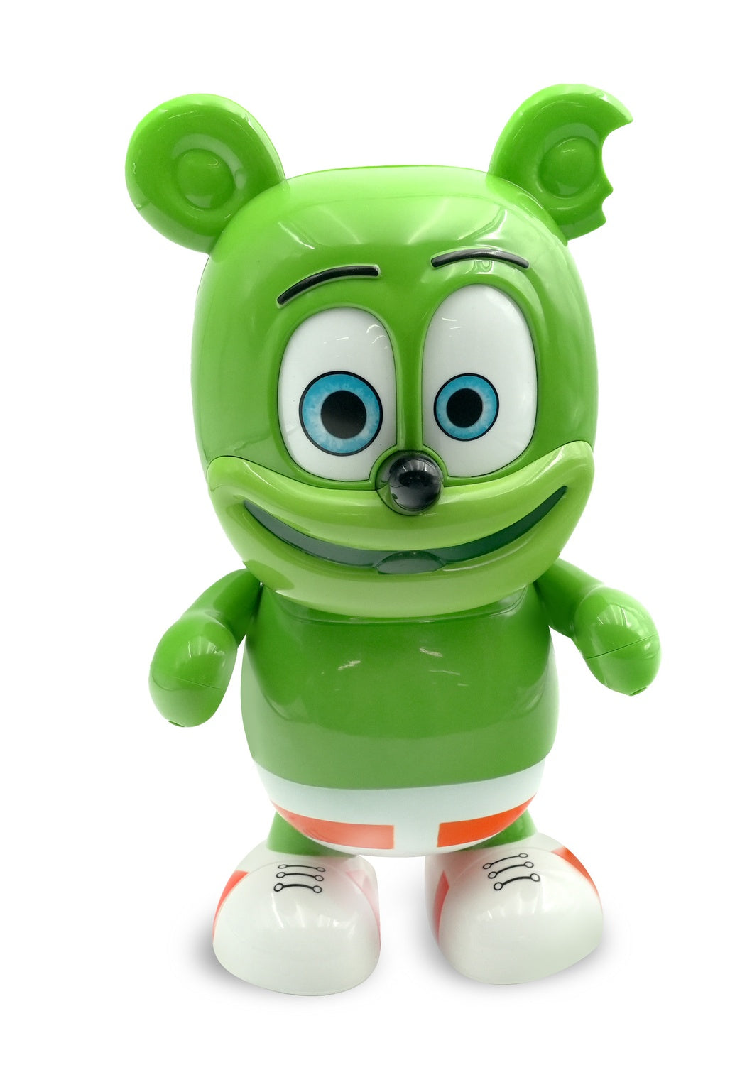 Dansande, sjungande gummibjörn med musik, åldrar 4+