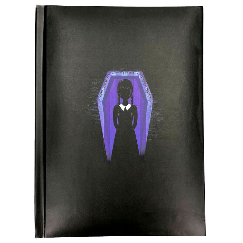 Dark Side A5 Light Notebook, onsdagstema, 80 sidor