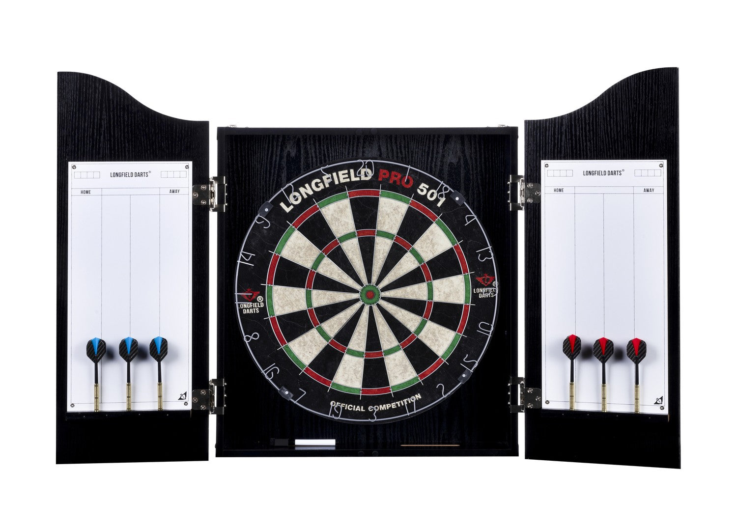 Darts-Tavla, Skåp Och Dartpilar