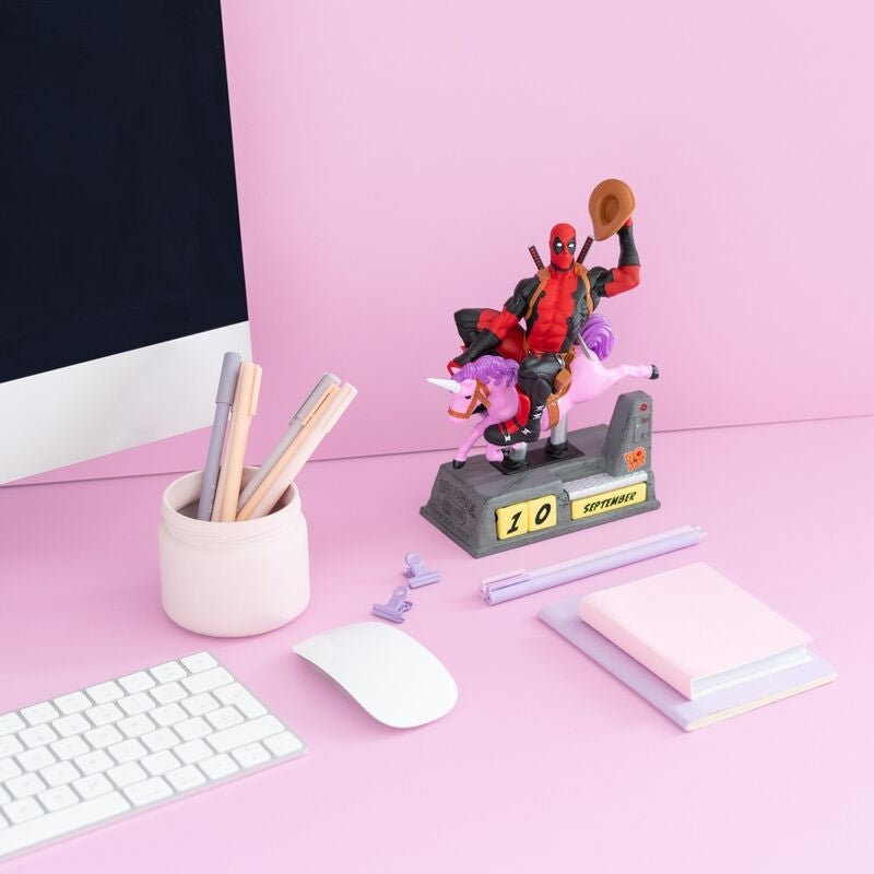 Deadpool 3D evighetskalender för användning året runt