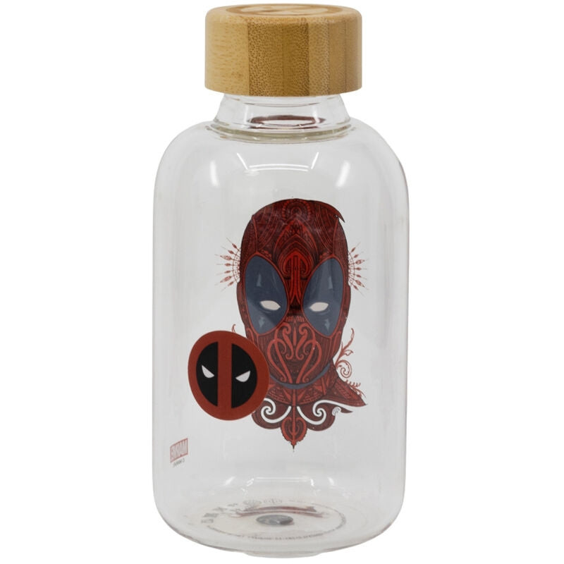 Deadpool 620 ml glasflaska – hållbar, unik design