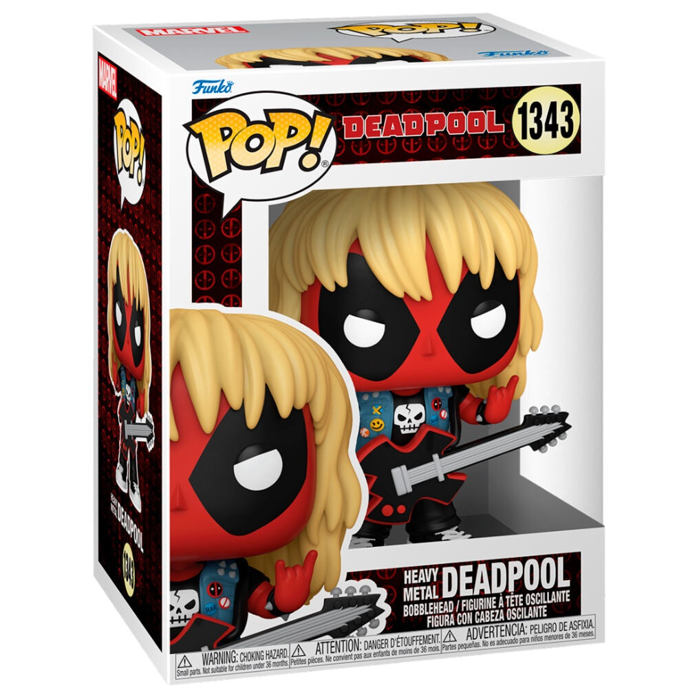 Deadpool Heavy Metal Figur - Marvel Collectible Action Toy