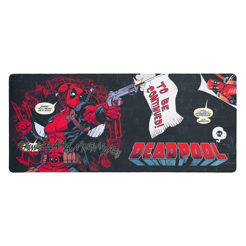 Deadpool spelbordsmatta, stor storlek, slitstarkt material