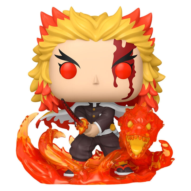 Demon Slayer Kyojuro Rengoku POP Figur - Samlarleksak