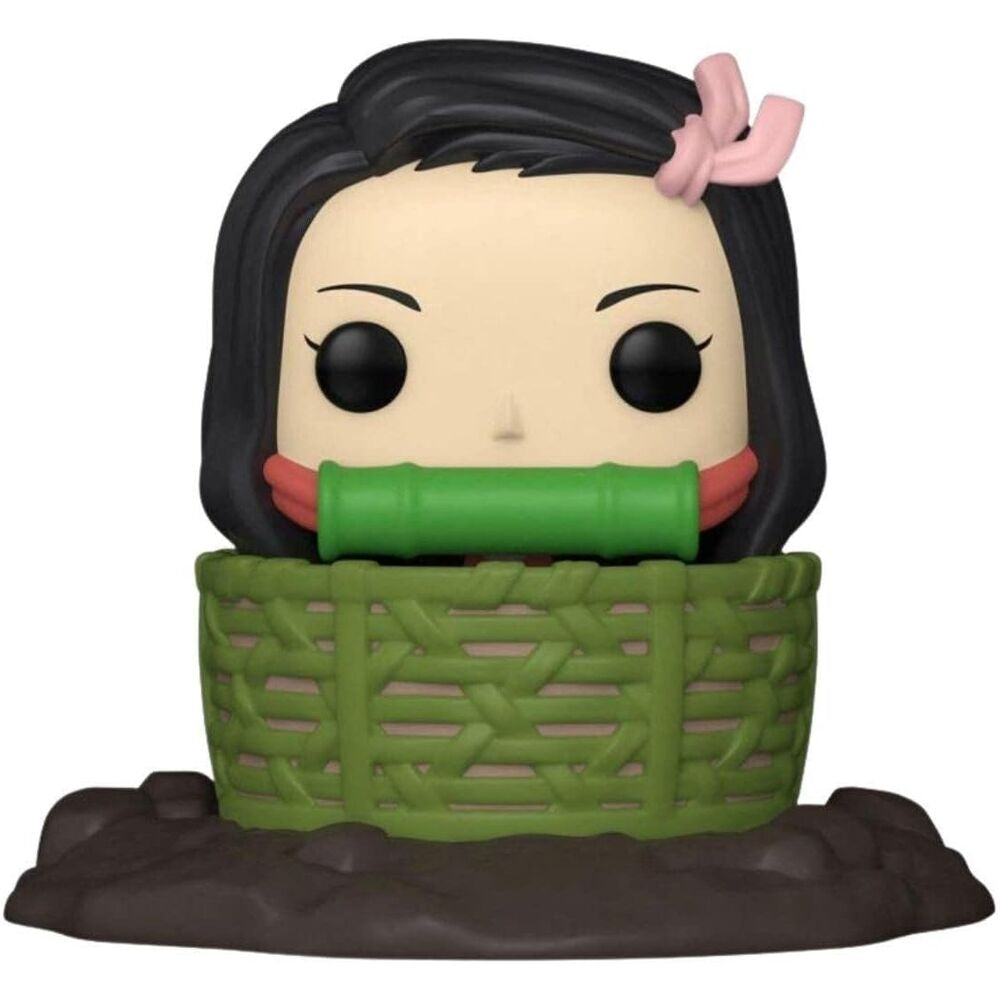 Demon Slayer Nezuko Kamado Figur i Basket - Deluxe Edition