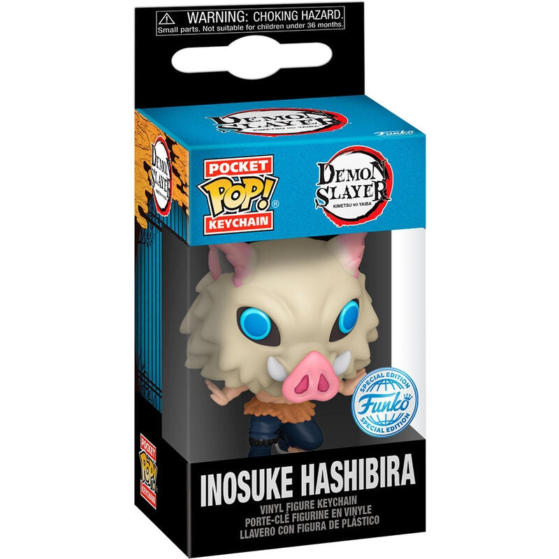 Demon Slayer Nyckelring Inosuke Hashibira, fickstorlek POP