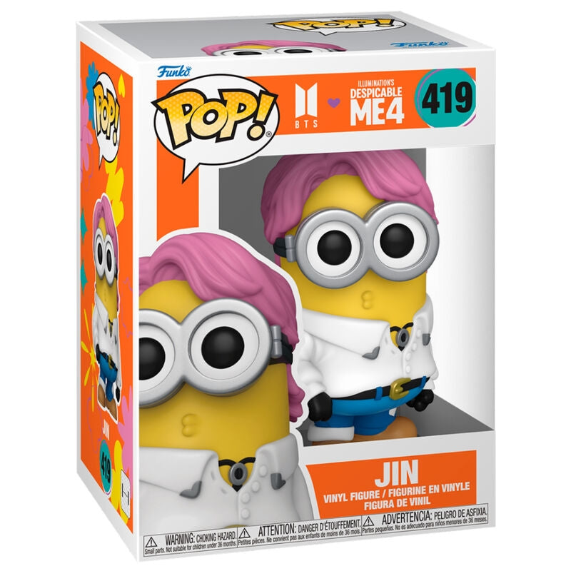 Despicable Me 4 Jin Minion samlarfigur, rolig present
