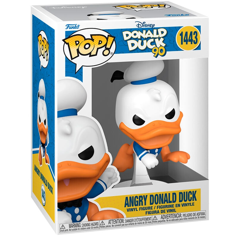 Disney 90-årsjubileum Arg Kalle Anka Popfigur