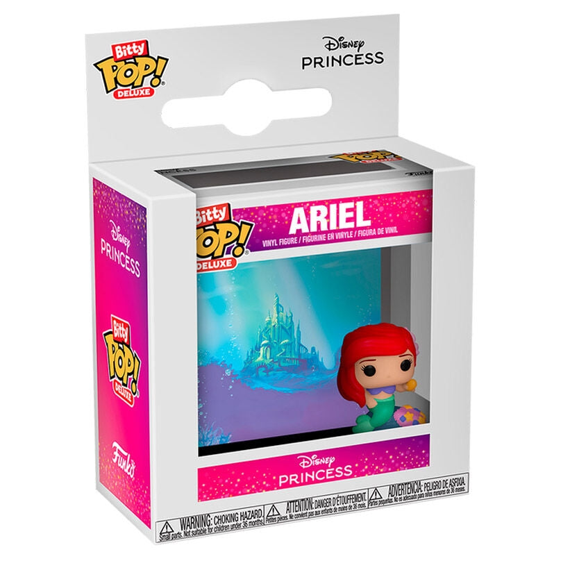 Disney Princess Ariel Deluxe popfigur – samlarbar vinylleksak