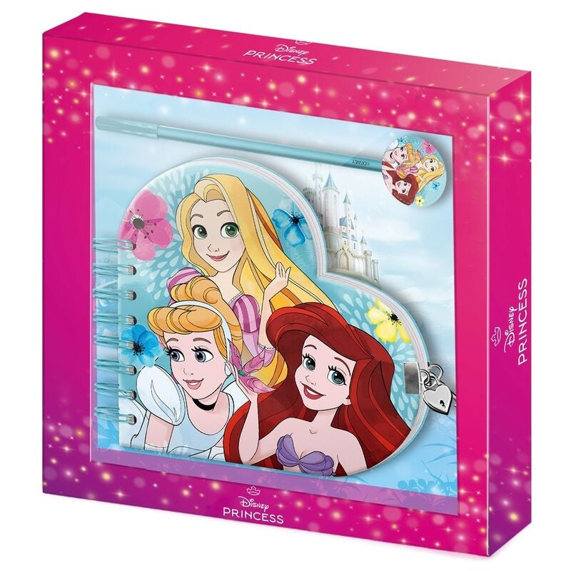 Disney Princess Dagbok och pennset för barn