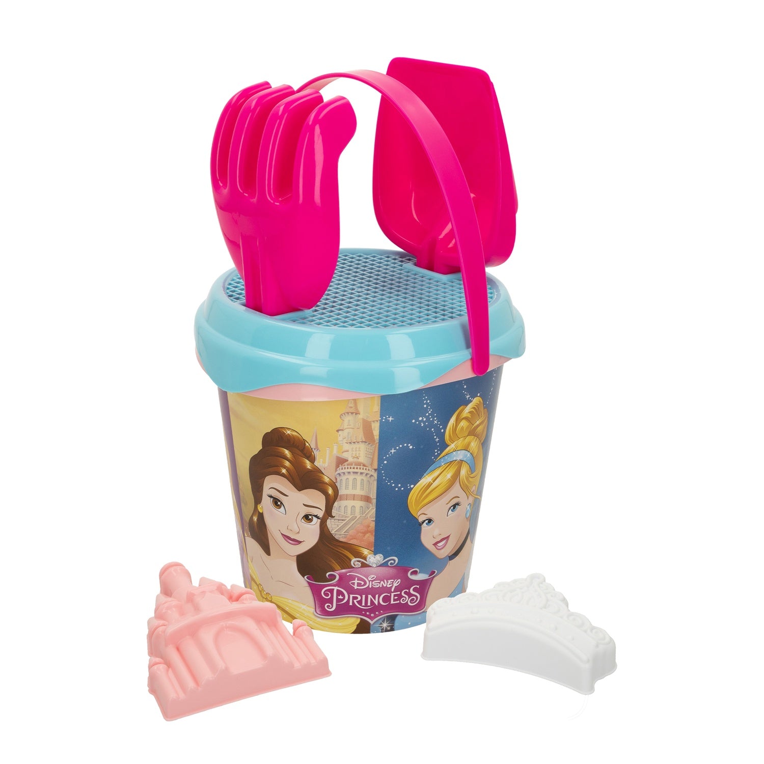 Disney Princess Strandset, 18 cm Hink, 6 delar