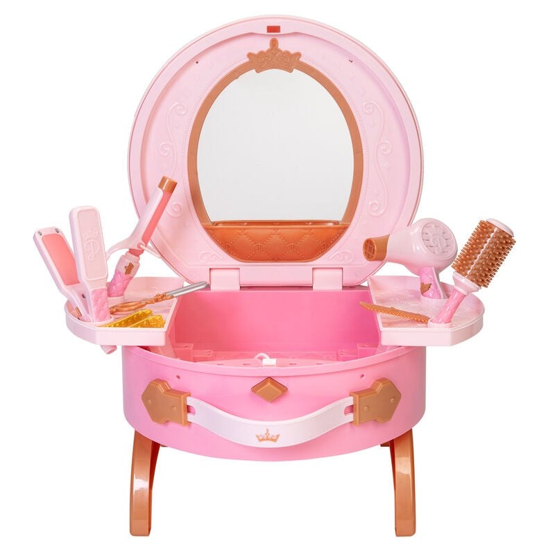Disney Princess Travel Dresser Set med 3 förvaringsfack